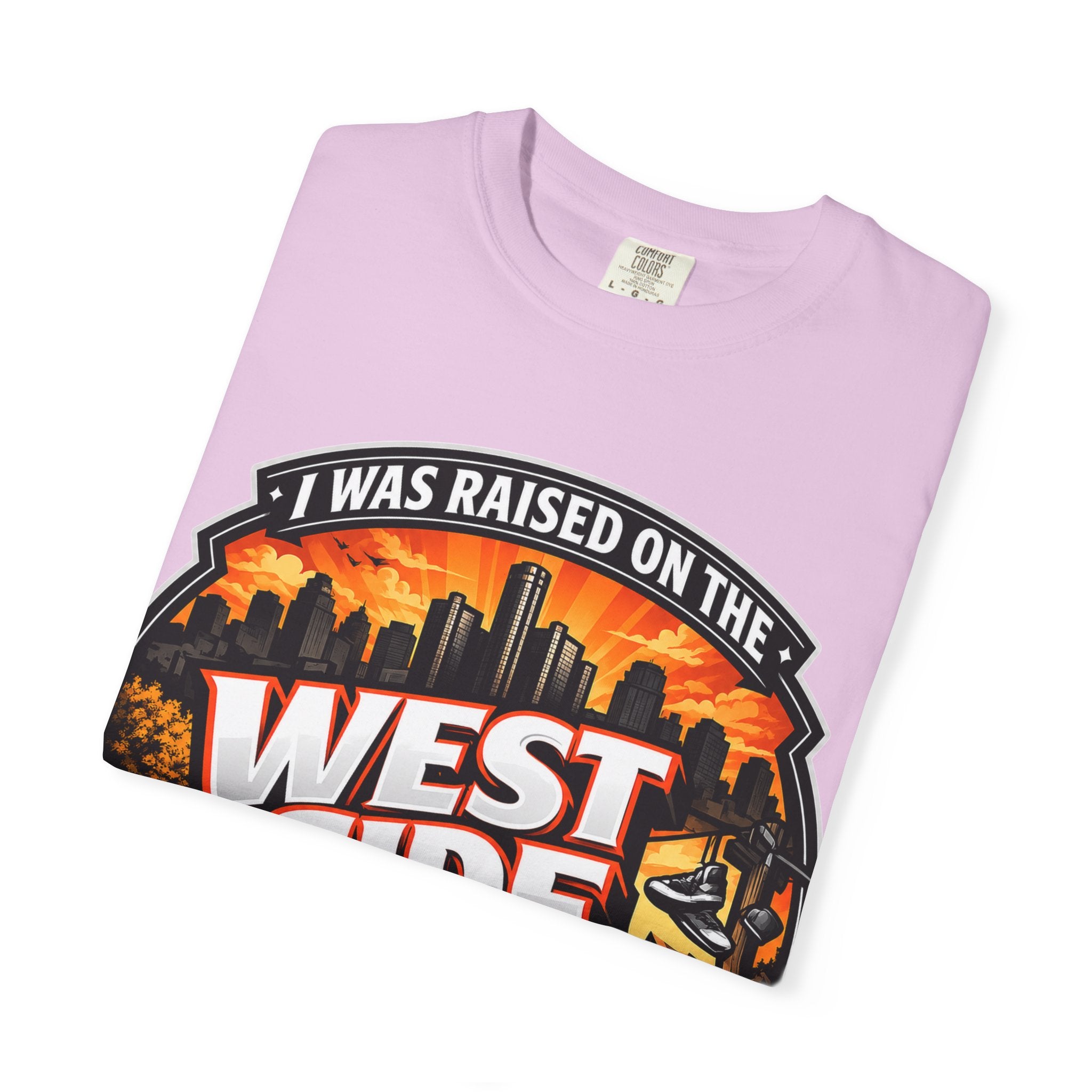 West Side of Detroit T-Shirt — I Was Raised On The West Side Graphic Tee