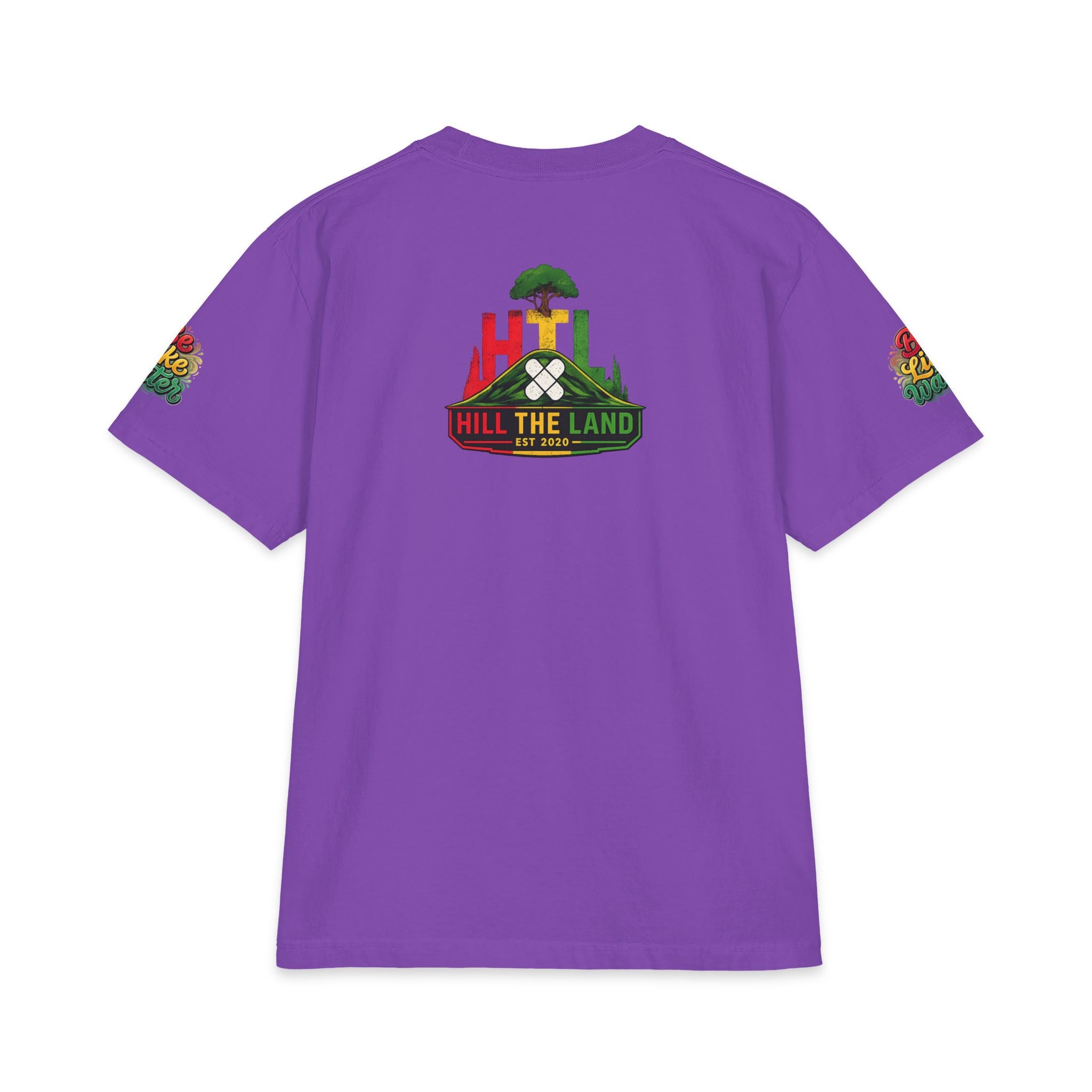 Be Like Water Juneteenth T-Shirt — Hill The Land Celebration Tee
