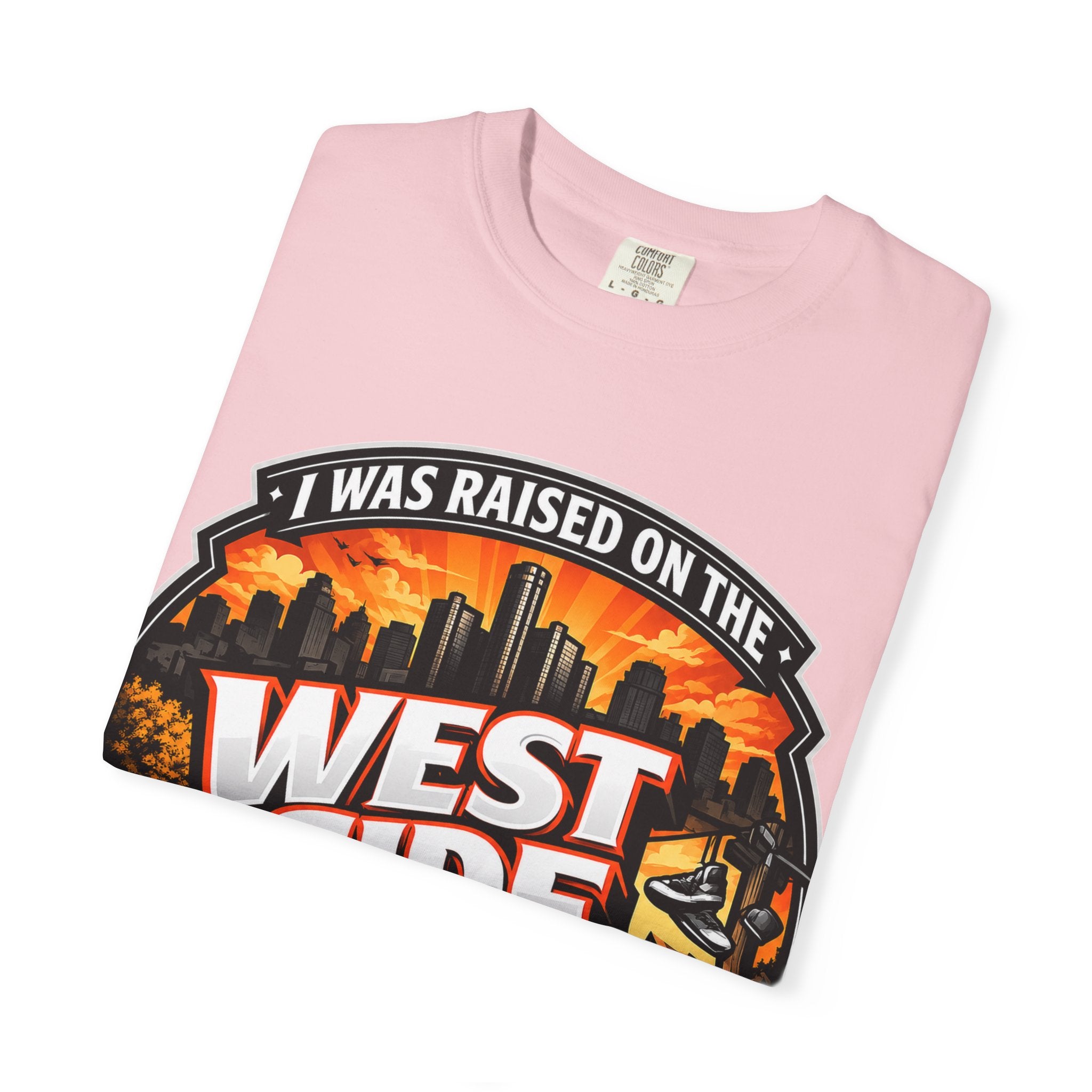 West Side of Detroit T-Shirt — I Was Raised On The West Side Graphic Tee
