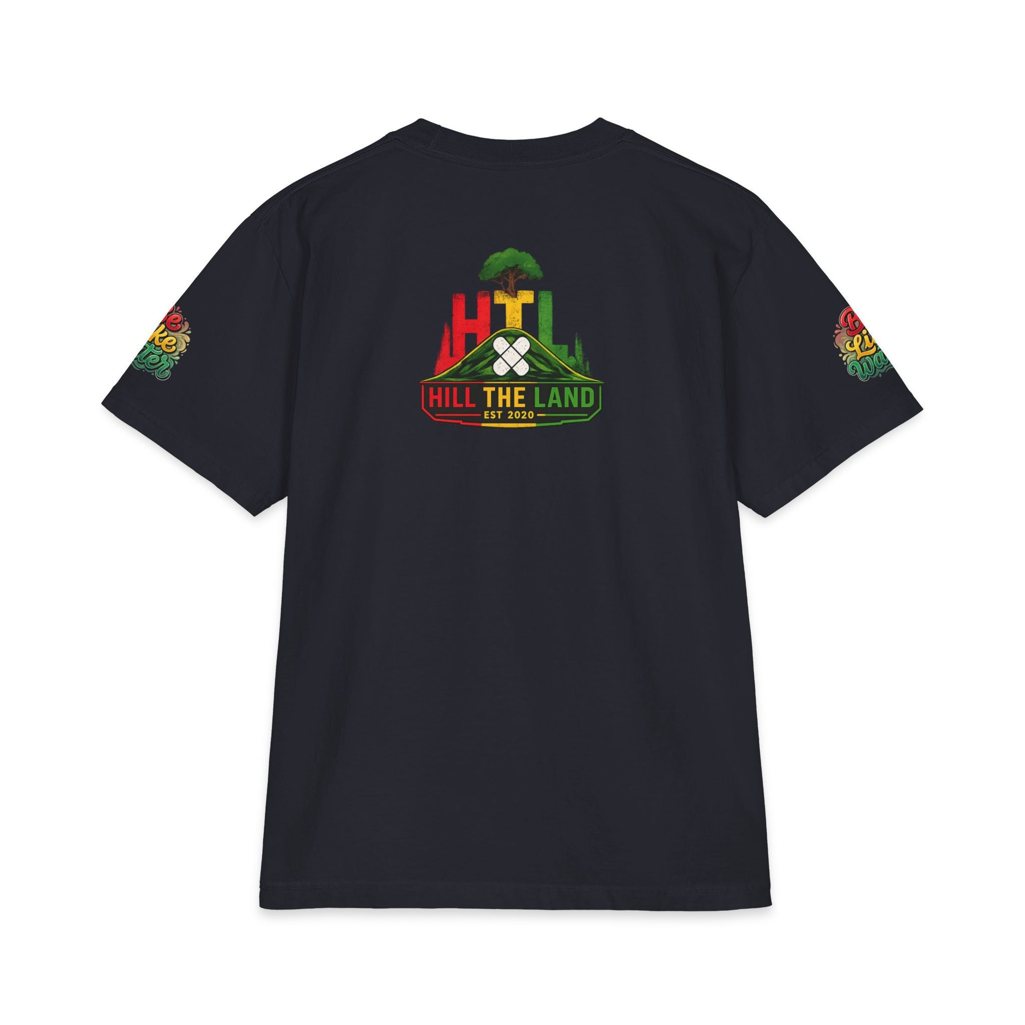 Be Like Water Juneteenth T-Shirt — Hill The Land Celebration Tee