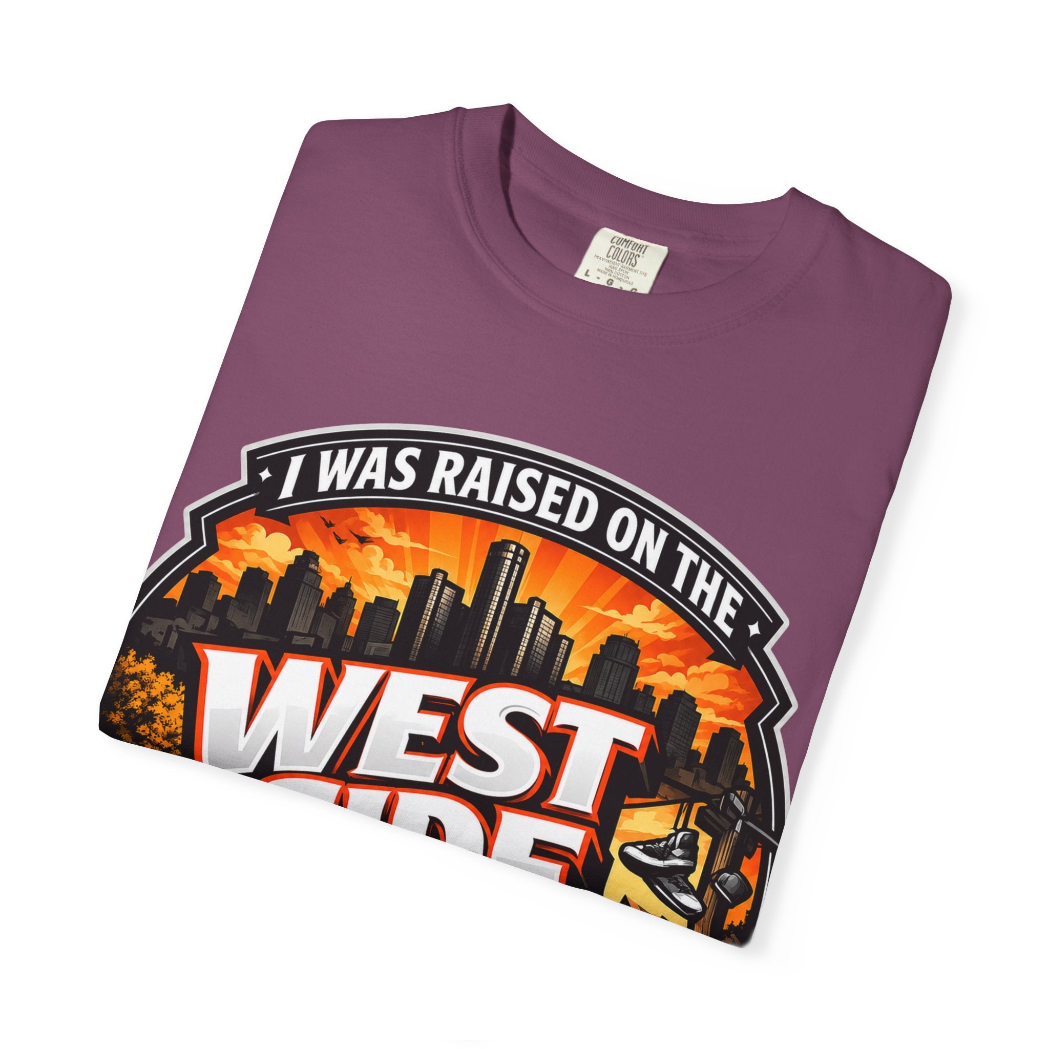 West Side of Detroit T-Shirt — I Was Raised On The West Side Graphic Tee