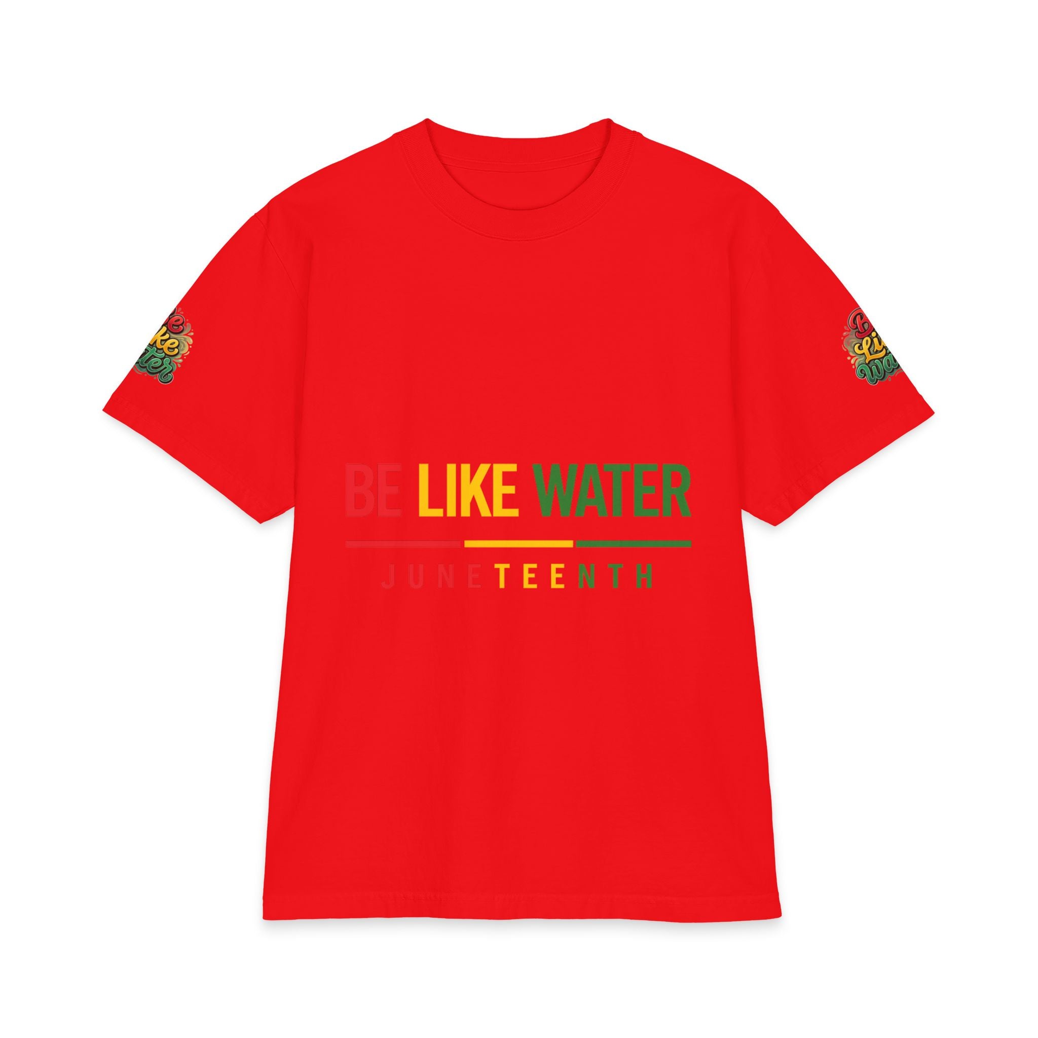 Be Like Water Juneteenth T-Shirt — Hill The Land Celebration Tee