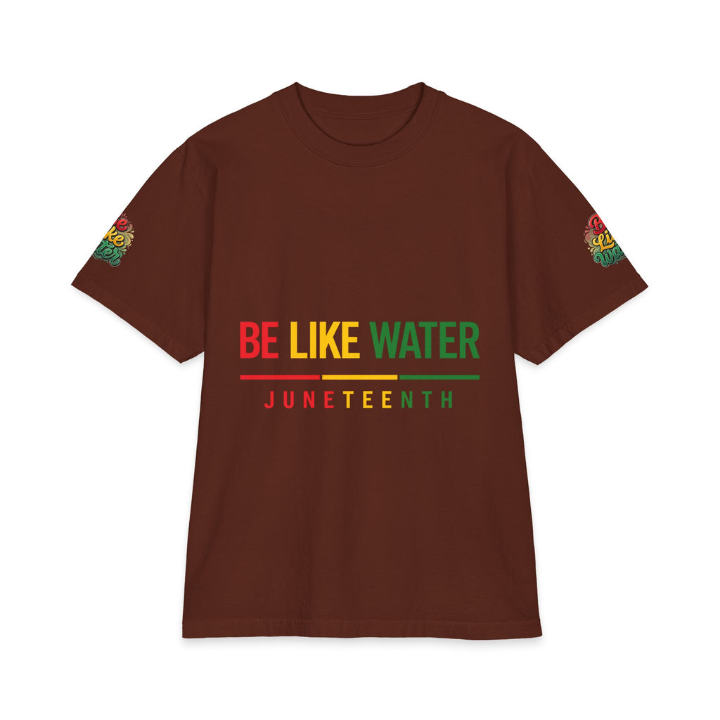 Be Like Water Juneteenth T-Shirt — Hill The Land Celebration Tee